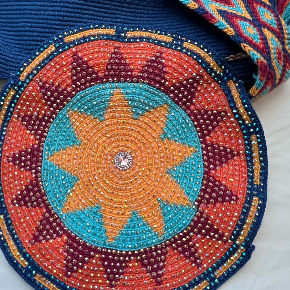 Boho Bucket Travel Bag -Handmade South America